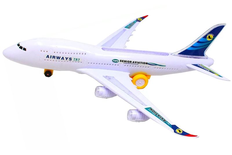 Kid Airplane Toy 360 Rotating with Lights and Sounds 787
