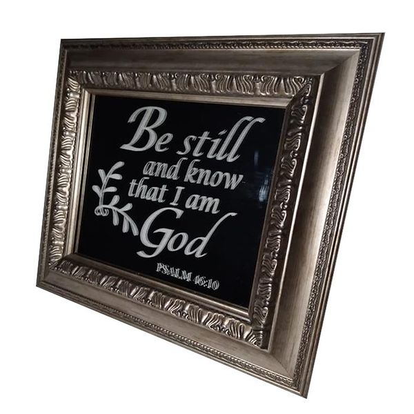 Targe Exclusive Christian Art - Bronze Framed Mirror