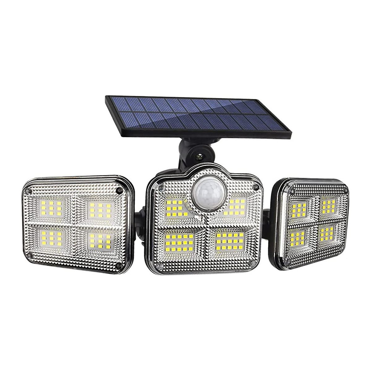 LED Solar Motion Sensor Lights 3 Adjustable Heads | Shop Today. Get it ...