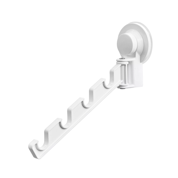 4 in 1 Multi-Hanger With Vacuum Suction Cups - White