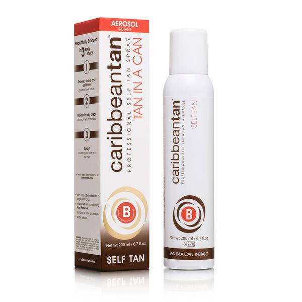 Caribbean Tan Tan In A Can - Instant B