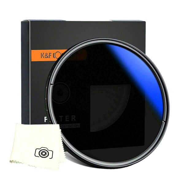 K&amp;F 37mm Blue Classic Series Multi Coated ND2-400 lens filter
