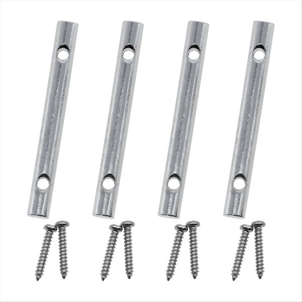 4 PCS Metal Guitar String Retainer Bar 45mm Guitar String Tension Bar with