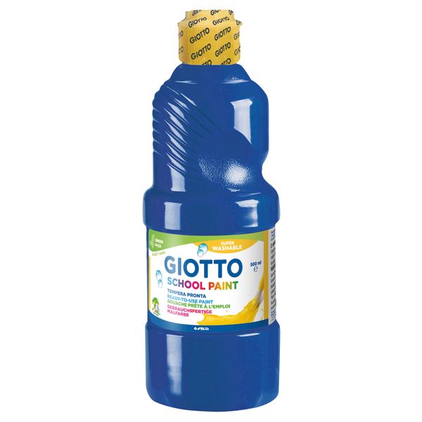 Giotto School Paint 500ml - Ultramarine Blue