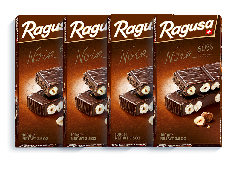 Ragusa Noir - Dark Chocolate 100g - 4 Pack