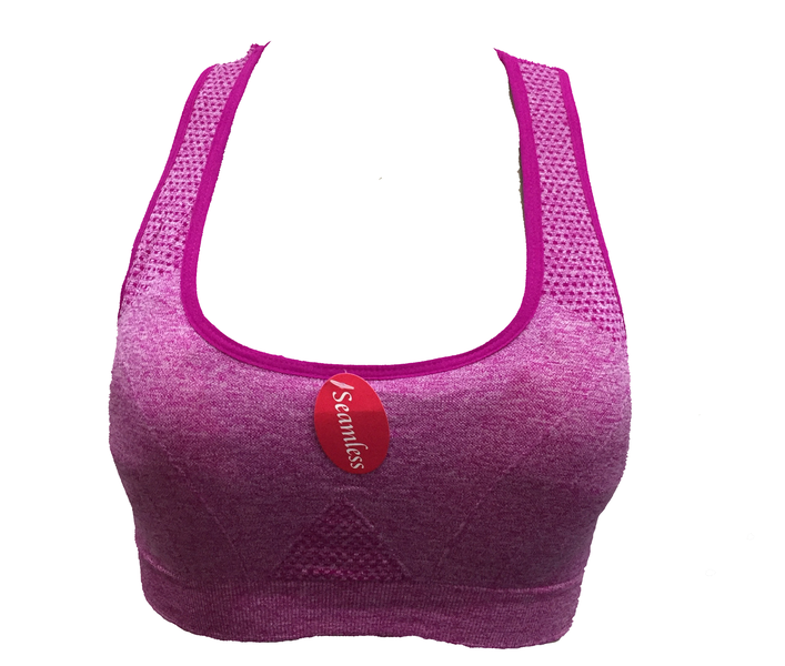 Seamless Sport Bra Q525 Pink