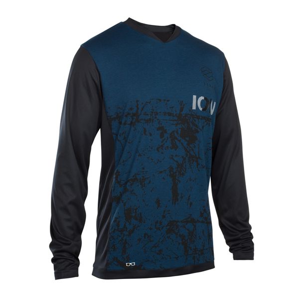 ION - Tee LS Scrub AMP - Ocean Blue