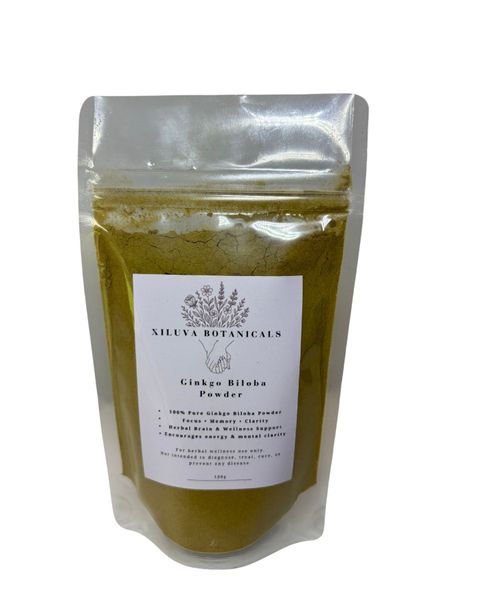 Xiluva Botanicals Ginkgo Biloba - Herbal Cognitive Support Supplement(100g)
