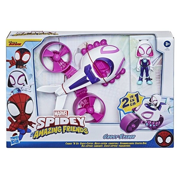 Marvel Spidey Amazing Friends-Featured Vehicle Ghost Copter