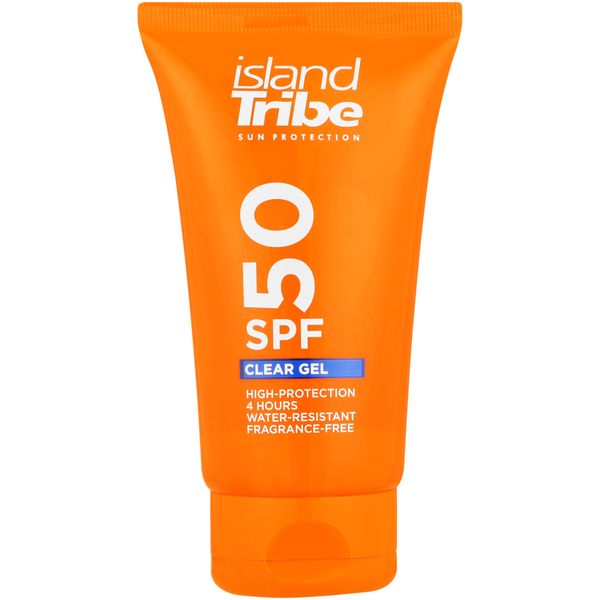 Island Tribe Sun Protection Gel Clear SPF50 100 MLT