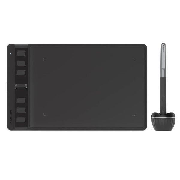 HUION Inspiroy 2 Small Digital Art Tablet with Scroll Wheel, 6 Hotkeys