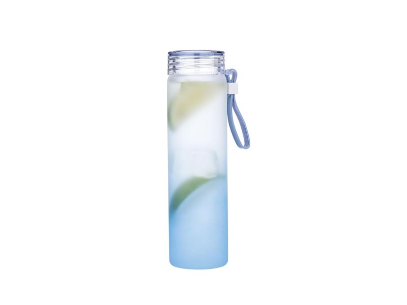 Glass Drinking Bottle 460ml - Set of 2