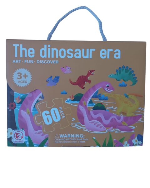 Puzzle - The Dinosaur Era 60 Pieces for 3 Years and Older