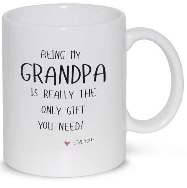 Being My Grandpa Birthday Christmas Father's Day Gift Coffee Mug