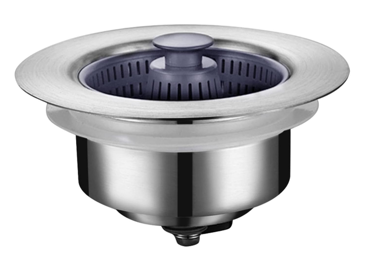 3 in 1 Kitchen Sink Stopper, Pop Up Kitchen Sink Drain Strainer