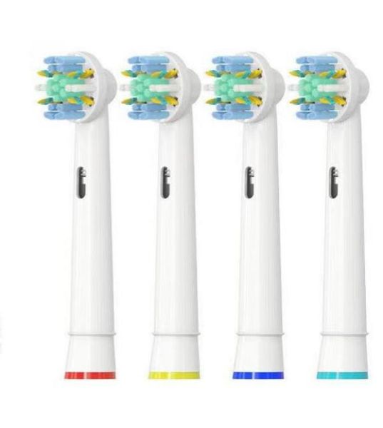 4 Pack Replacement Electric Toothbrush Heads for Oral-B