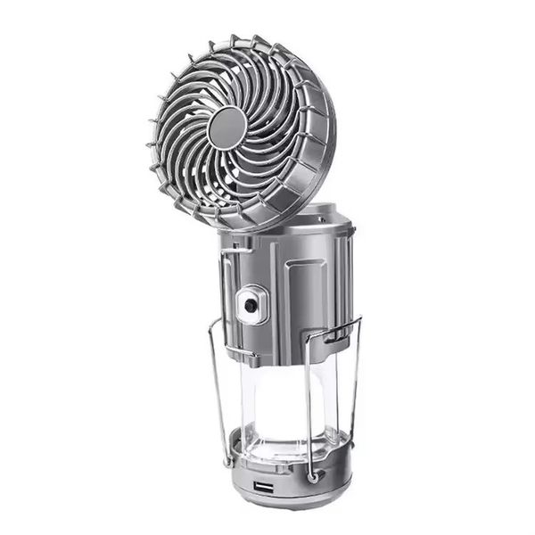 Multi-functional Solar Rechargeable Lantern Fan