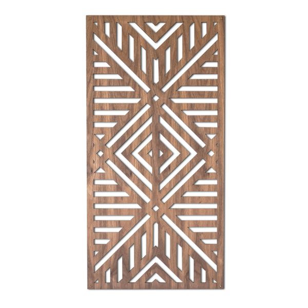 db Creative -2 x LARGE GEO 2 Wood Wall art décor panel