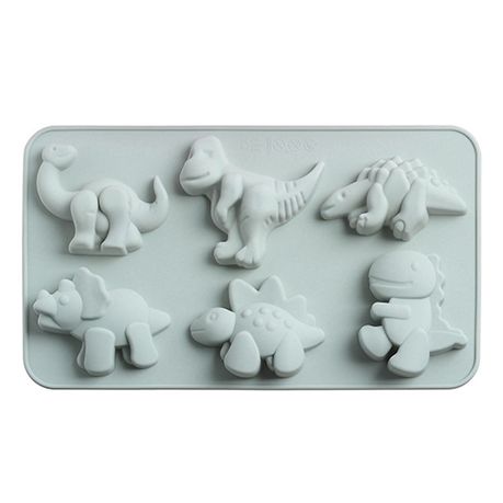 Dinosaur Silicone Mold Chocolate Ice Cube Tray Muffin Molds DIY SOAP Mould  Jello Candy 