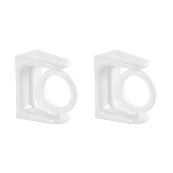 360 Rotatable Pole Fixator for Non-drilling Adhesive Hooks Towel Rod
