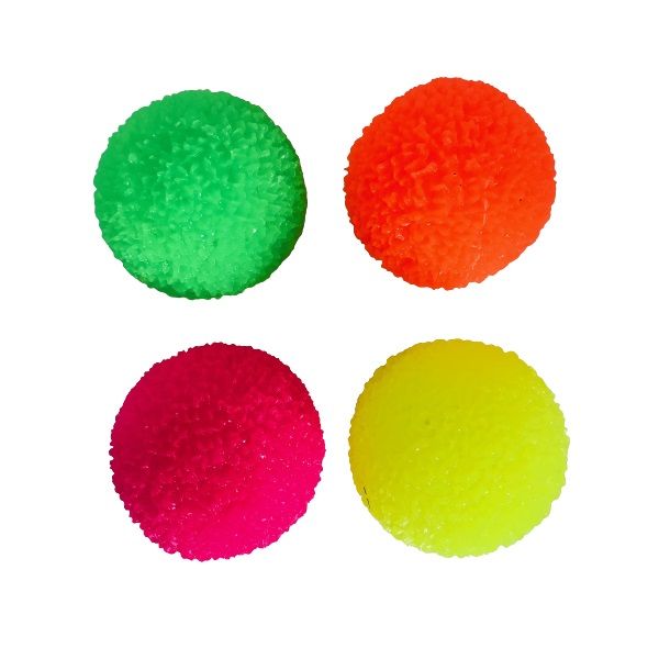Sensory Neon Light Up Stress Balls - Set of 4