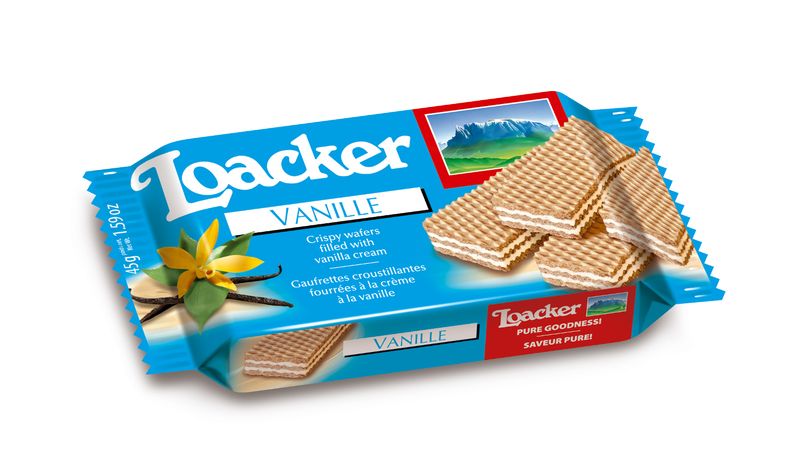 Loacker Classic Vanilla 45g (Box of 25)