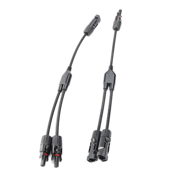 Solar MC4 Y Splitter Pair - 2-Way MC4