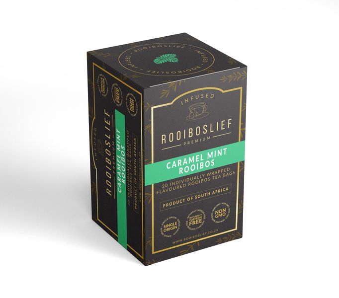 Rooiboslief Premium Infused Rooibos - Caramel Mint
