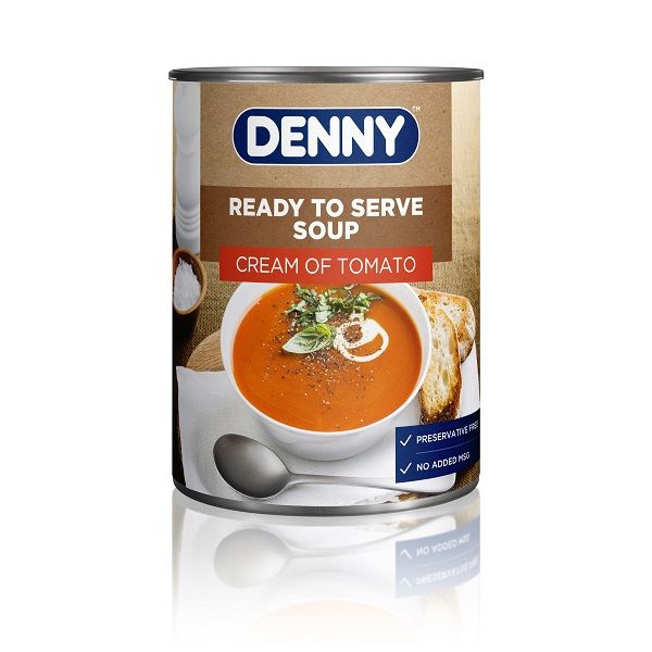 Denny - Cream of Tomato Heat &amp; Serve Soup 12x400g
