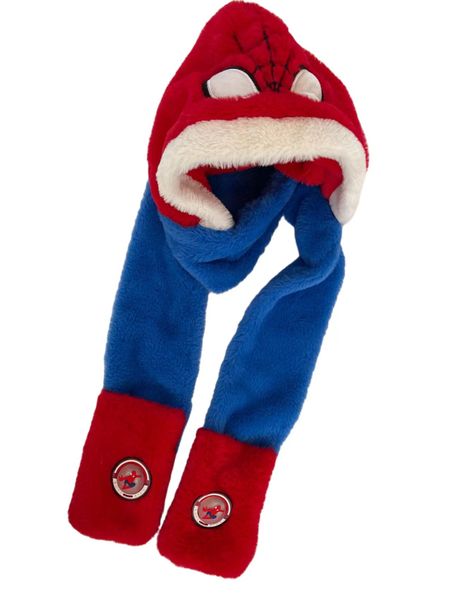 Spider-man Hoodie (3in1)Beanie ,scarf,gloves