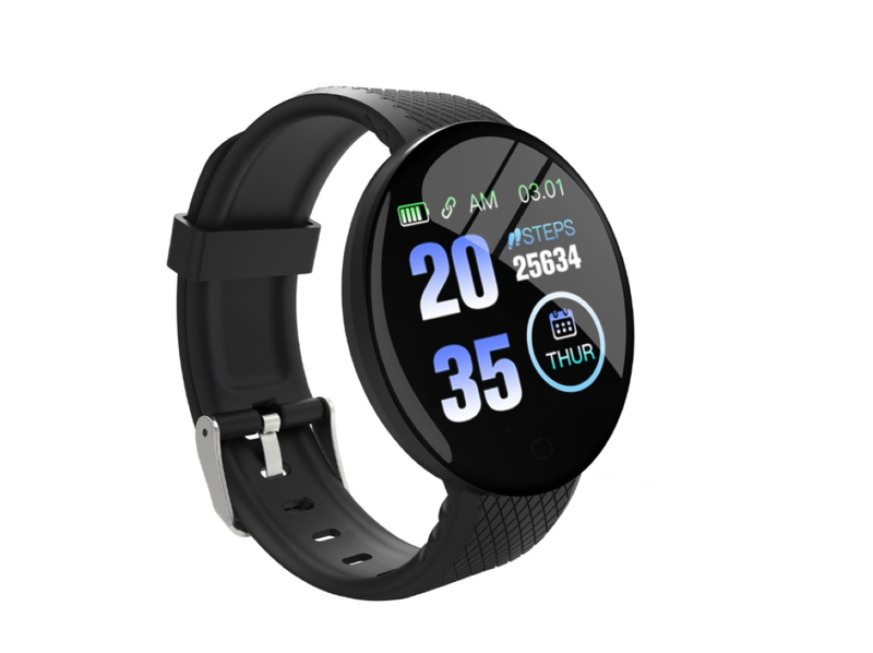 D18 Smart Watch with Heart Rate Monitoring