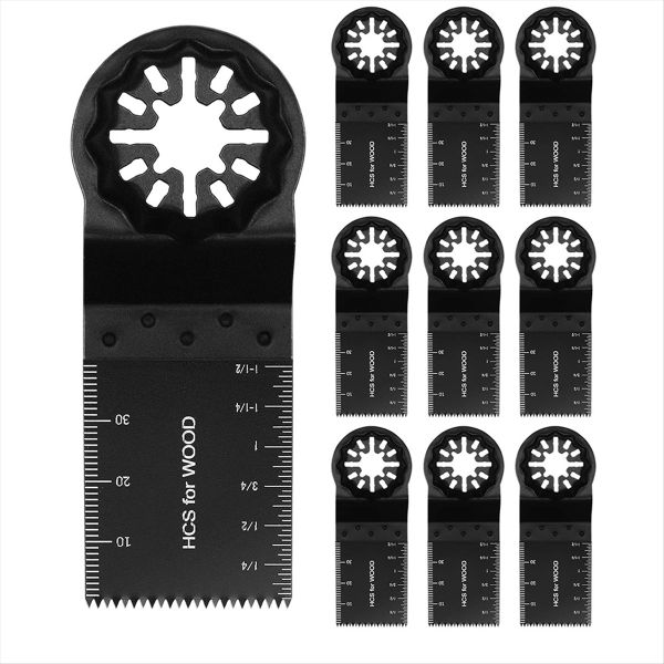Multitool Blades 10 Pcs Oscillating Saw Blades Compatible with None