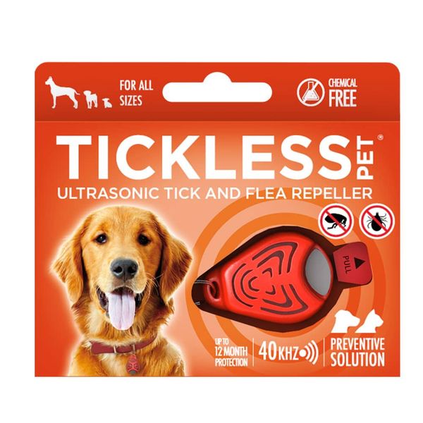 McMac - Tick-less Pet - Orange - Tick And Flea Repeller