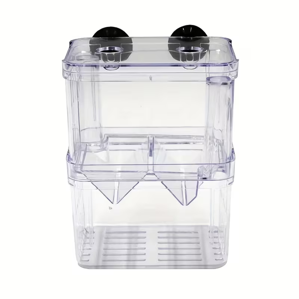 In-Tank Aquarium Breeder Box - Small Acrylic Fish Hatchery Incubator