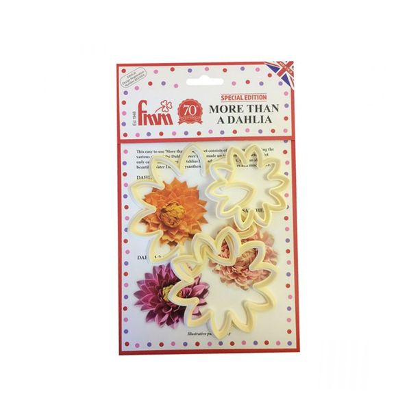 More Than a Dahlia Special Edition Sugarcraft Icing Cake Decorating Cutters