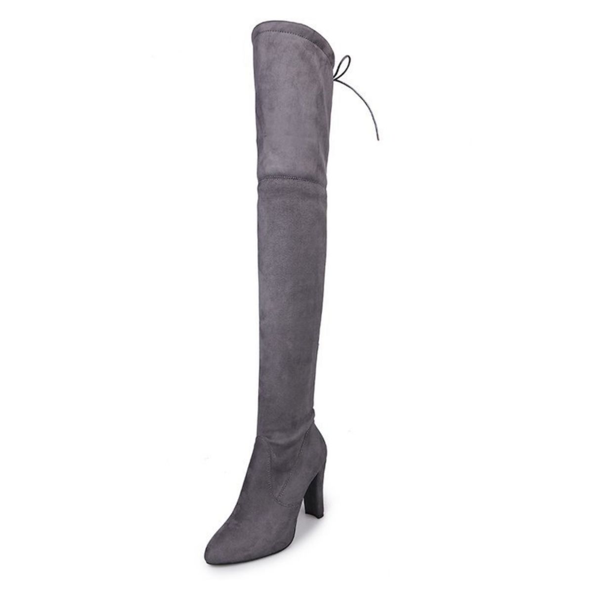 pull on knee high boots womens