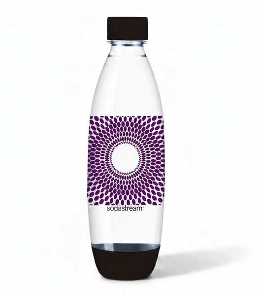 1 x Purple SodaStream 1 Liter Carbonating Bottle Reusable (Single) 1L