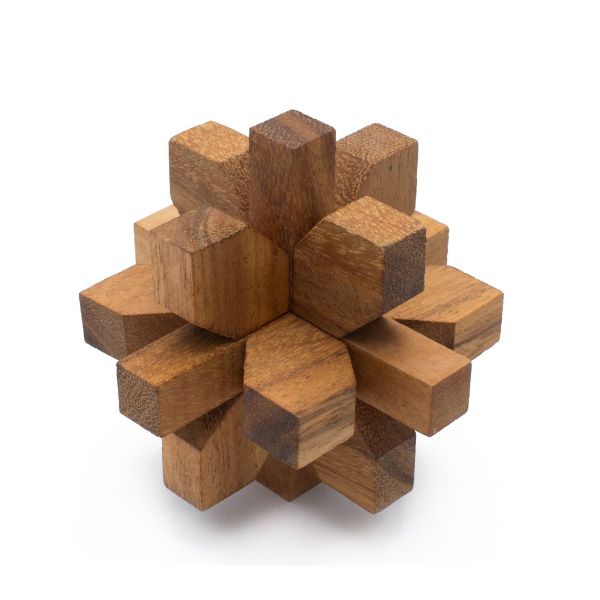 Dahlia - Wooden 3D Puzzle Brainteaser