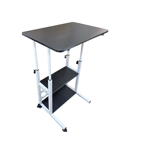 Moveable Laptop Holder Table Sofa Side Desk Wood Look Desk for Living Room