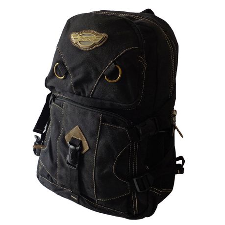 Fino 8525 15L Canvas Utility Backpack Black Daily Sale Shop