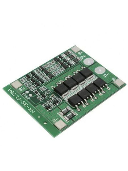 3S 12.6V 25A 18650 Lithium Battery Protection Board with Balance