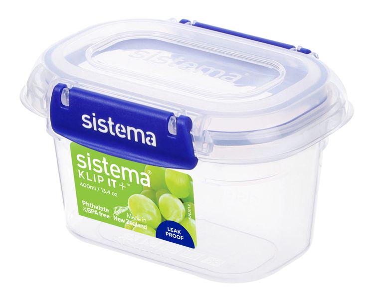 Sistema 400ml Rectangle Klip It Plus