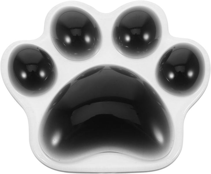 Ergonomic Cat Paw Wrist Pad - Transparent Silicone Mouse Pad
