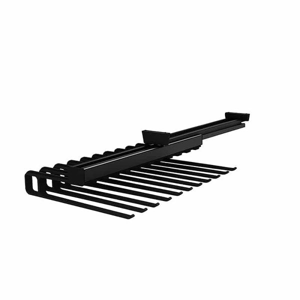 ROCO Trouser Rack Center Fix Black 540mm x 380mm x 12mm