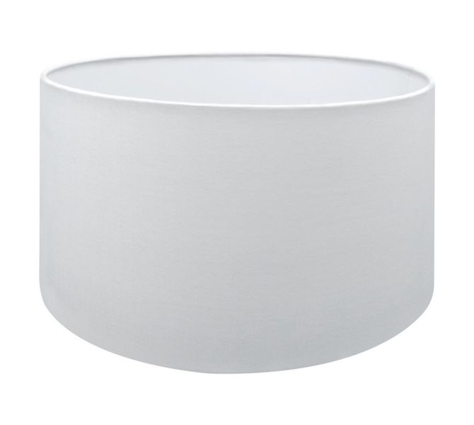 Drum Lamp Shade - White (230mm)