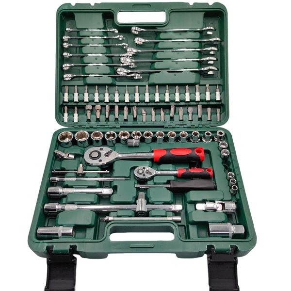 78pcs 1/4" &amp; 1/2" Drive Socket Tool Set