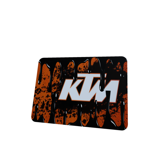 KTM Vintage Oil Style - Aesthetic - Mouse Pad