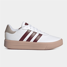 Women's Adidas Court Platform White/Shadow Red Sneakers | Shop Today ...