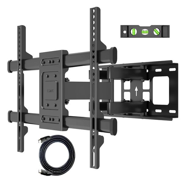 Bontec TV Wall Articulate Mount Bracket 32-84" LED TV 60kg Swivel Tilt HDMI