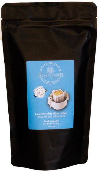Protea Coffee Gourmet Drip Filter Arabica Coffee Decaf